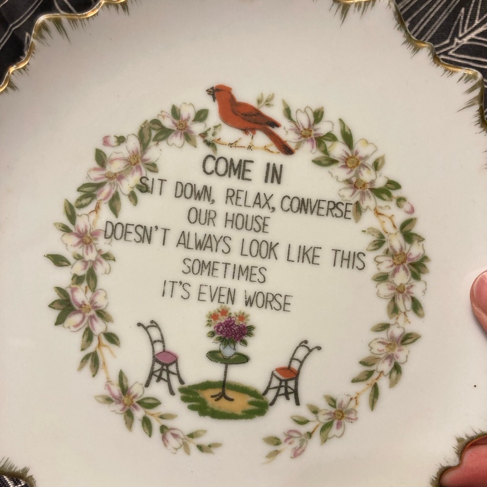 Vintage Funny Apology Decorative Wall Plate - Picture 5 of 15